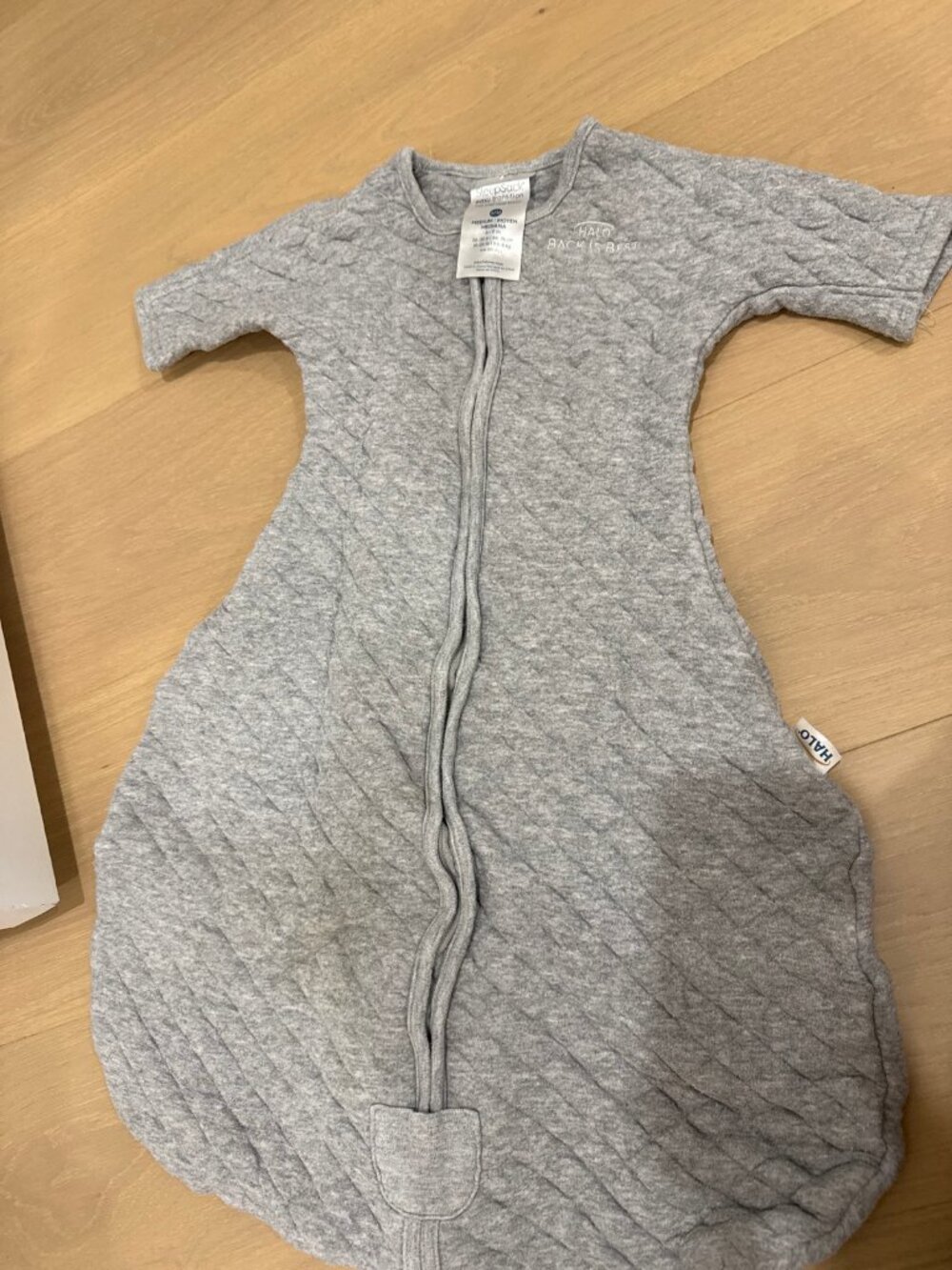 Halo SleepSack Easy Transition Swaddle - Grey - Size M (6-9M)